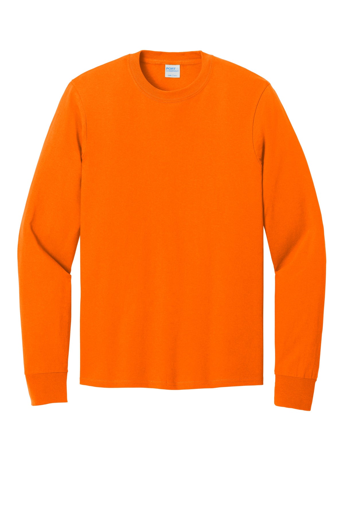 Port & Co Long Sleeve Core Cotton Tee. PC54LS