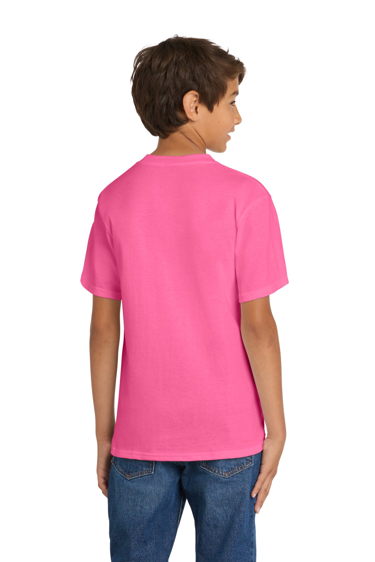 Port & Co Youth Core Cotton Tee. PC54Y
