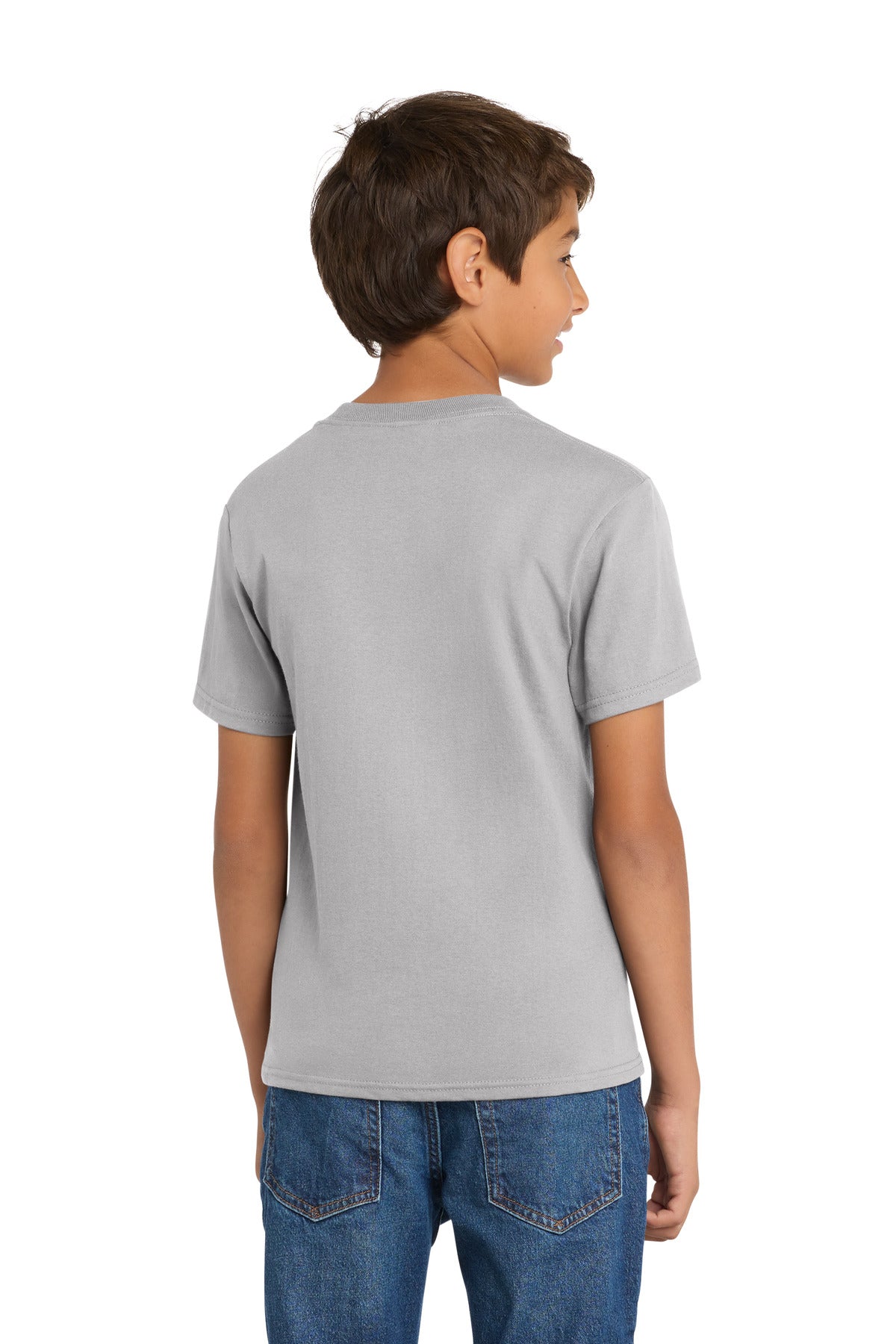 Port & Co Youth Core Cotton Tee. PC54Y
