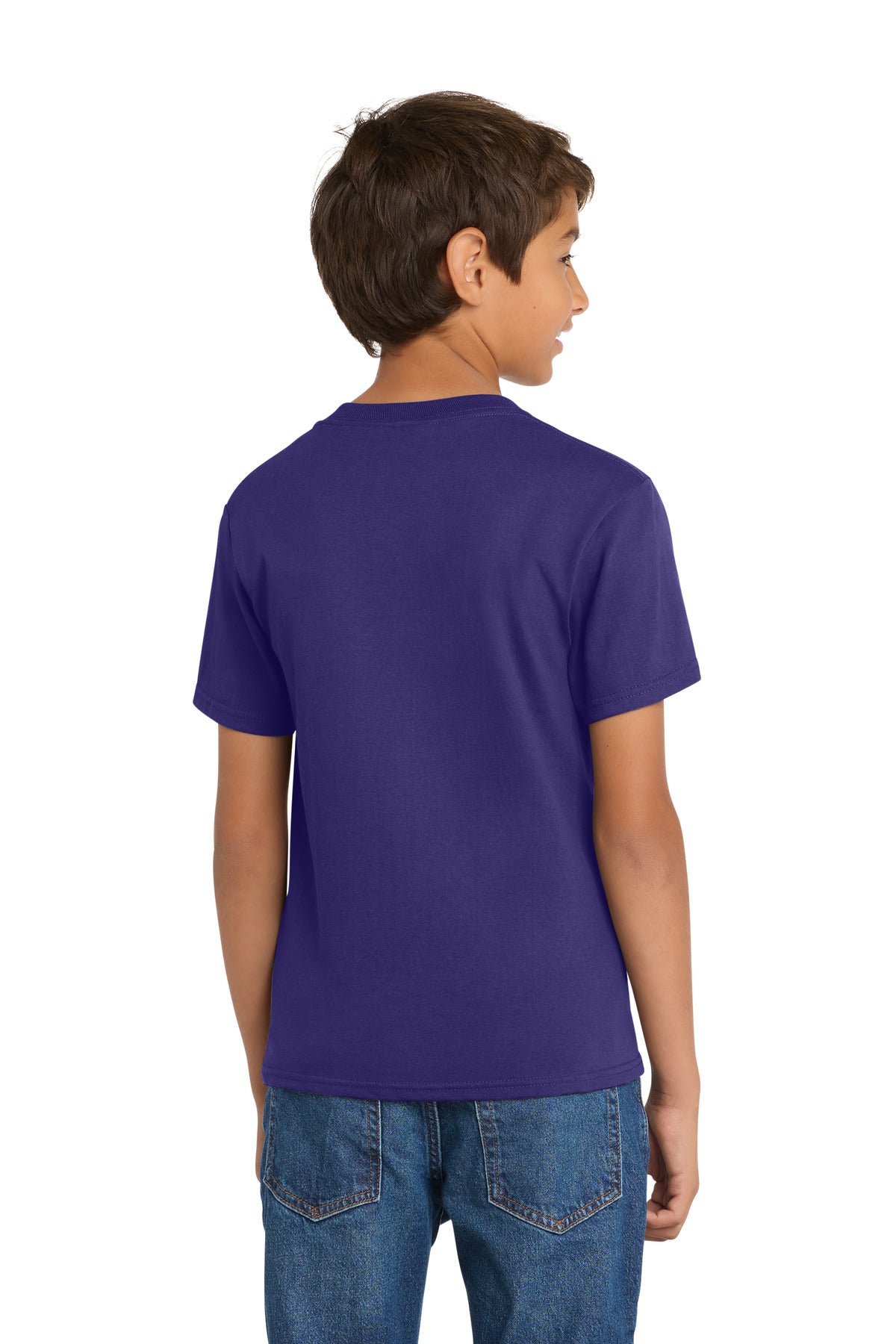 Port & Co Youth Core Cotton Tee. PC54Y