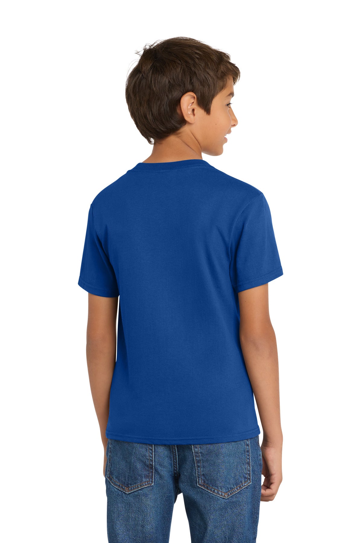 Port & Co Youth Core Cotton Tee. PC54Y