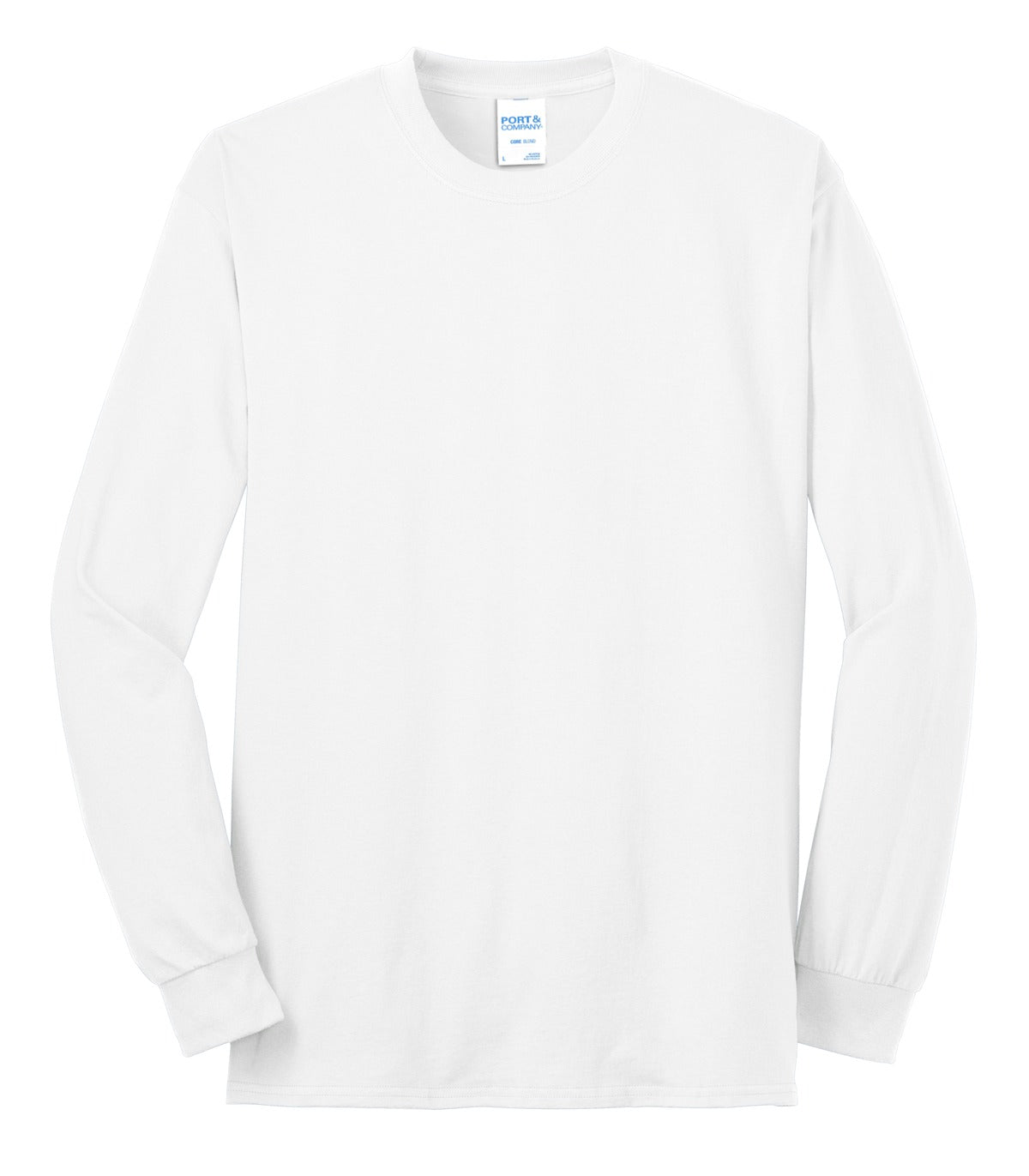 Port & Co Long Sleeve Core Blend Tee. PC55LS