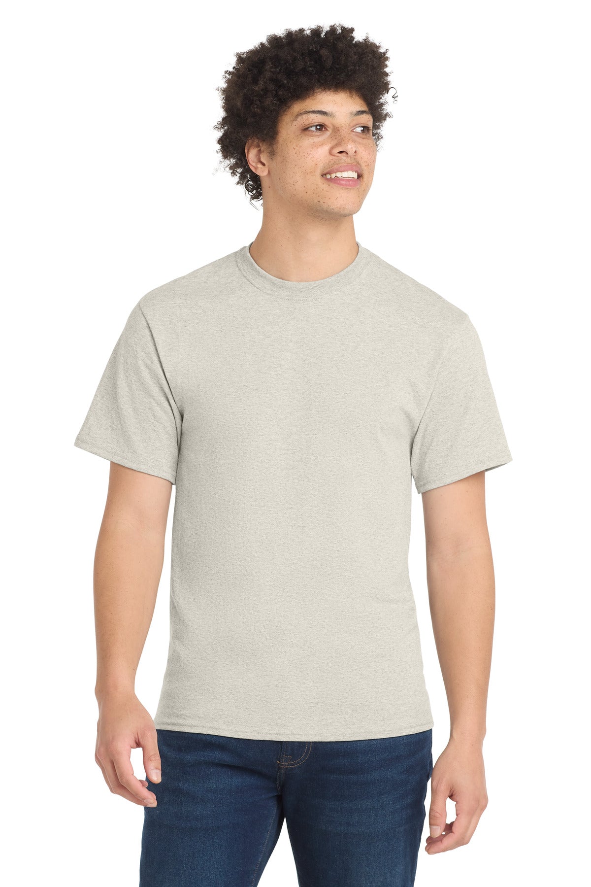 Port & Co Core Blend Tee. PC55