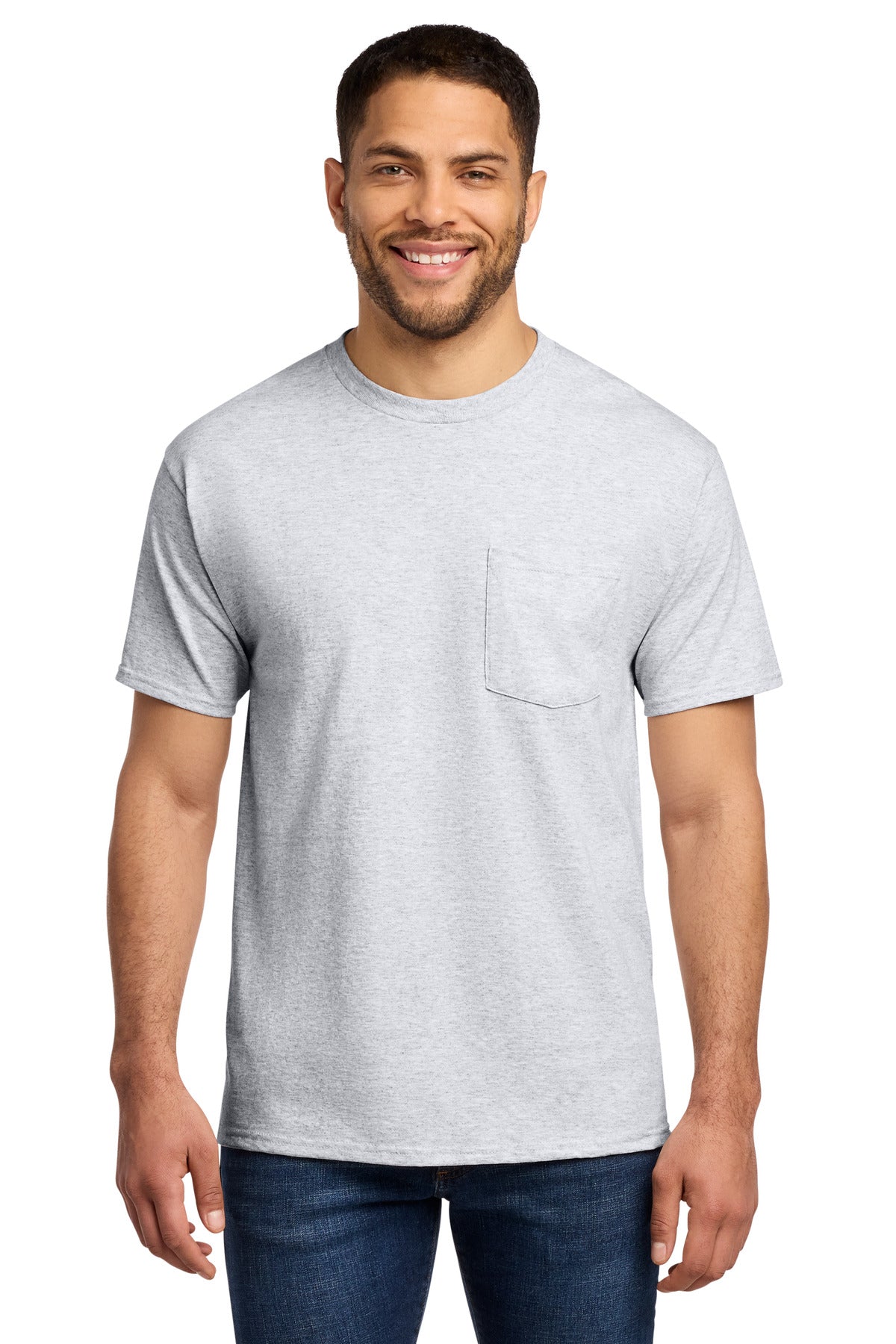 Port & Co Tall Essential Pocket Tee. PC61PT