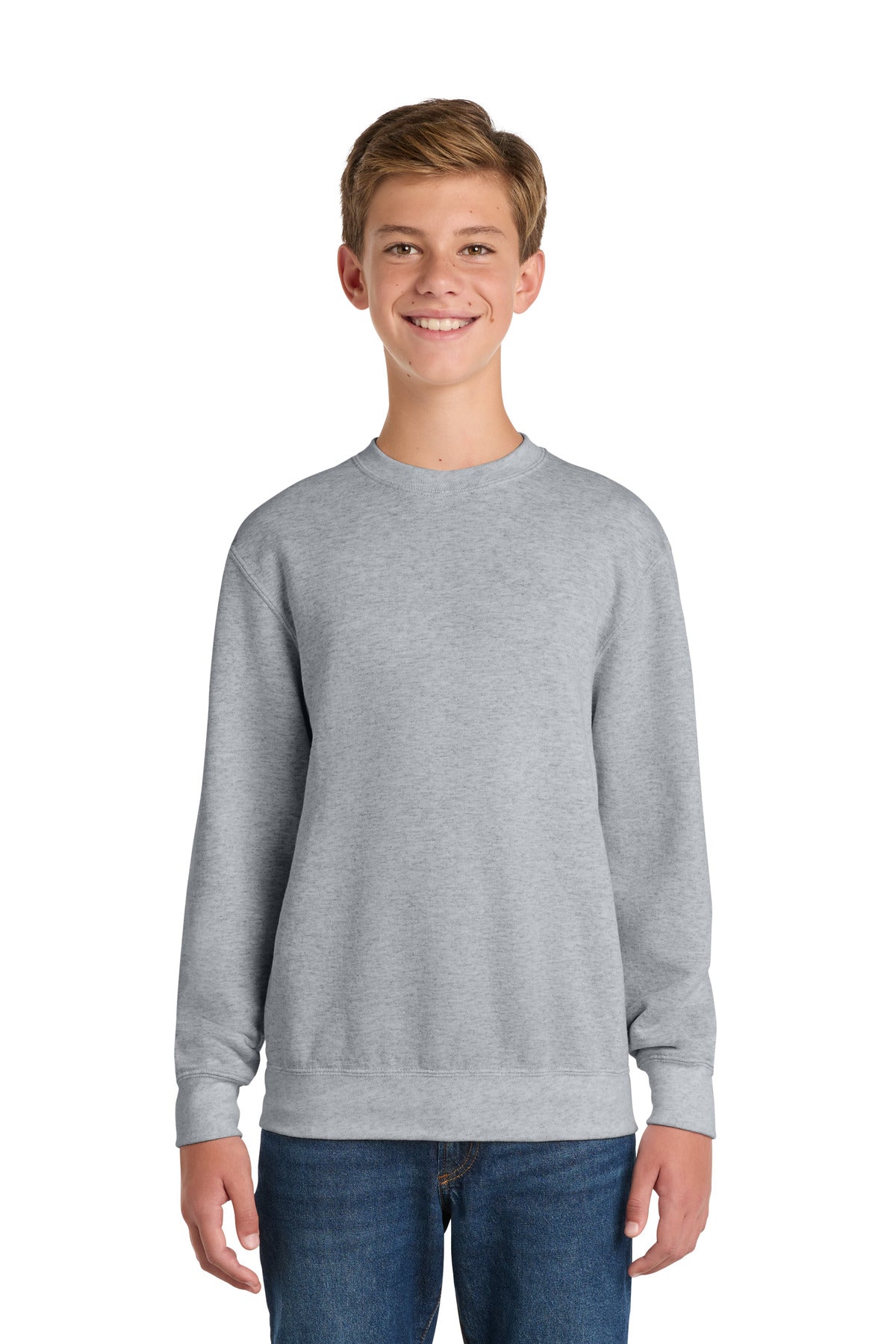 Port & Co Youth Core Fleece Crewneck Sweatshirt PC78Y