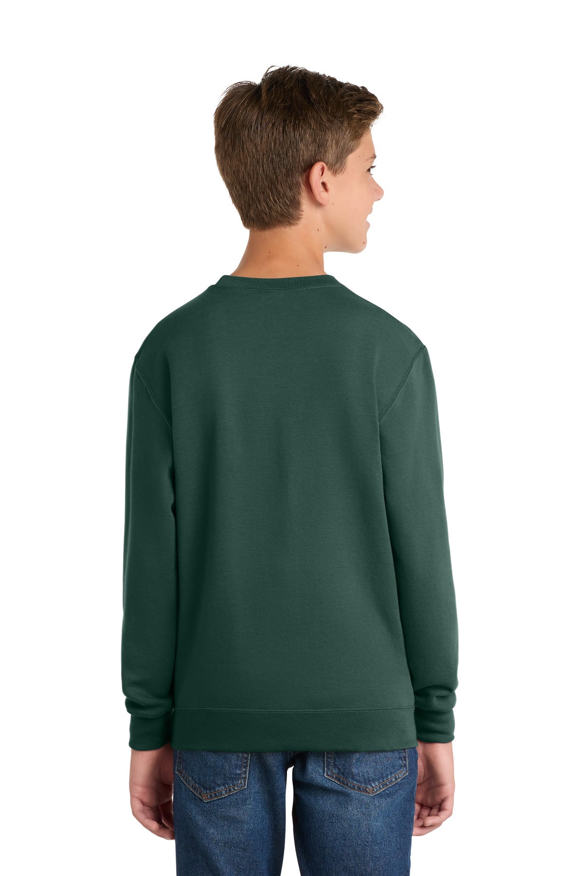 Port & Co Youth Core Fleece Crewneck Sweatshirt PC78Y