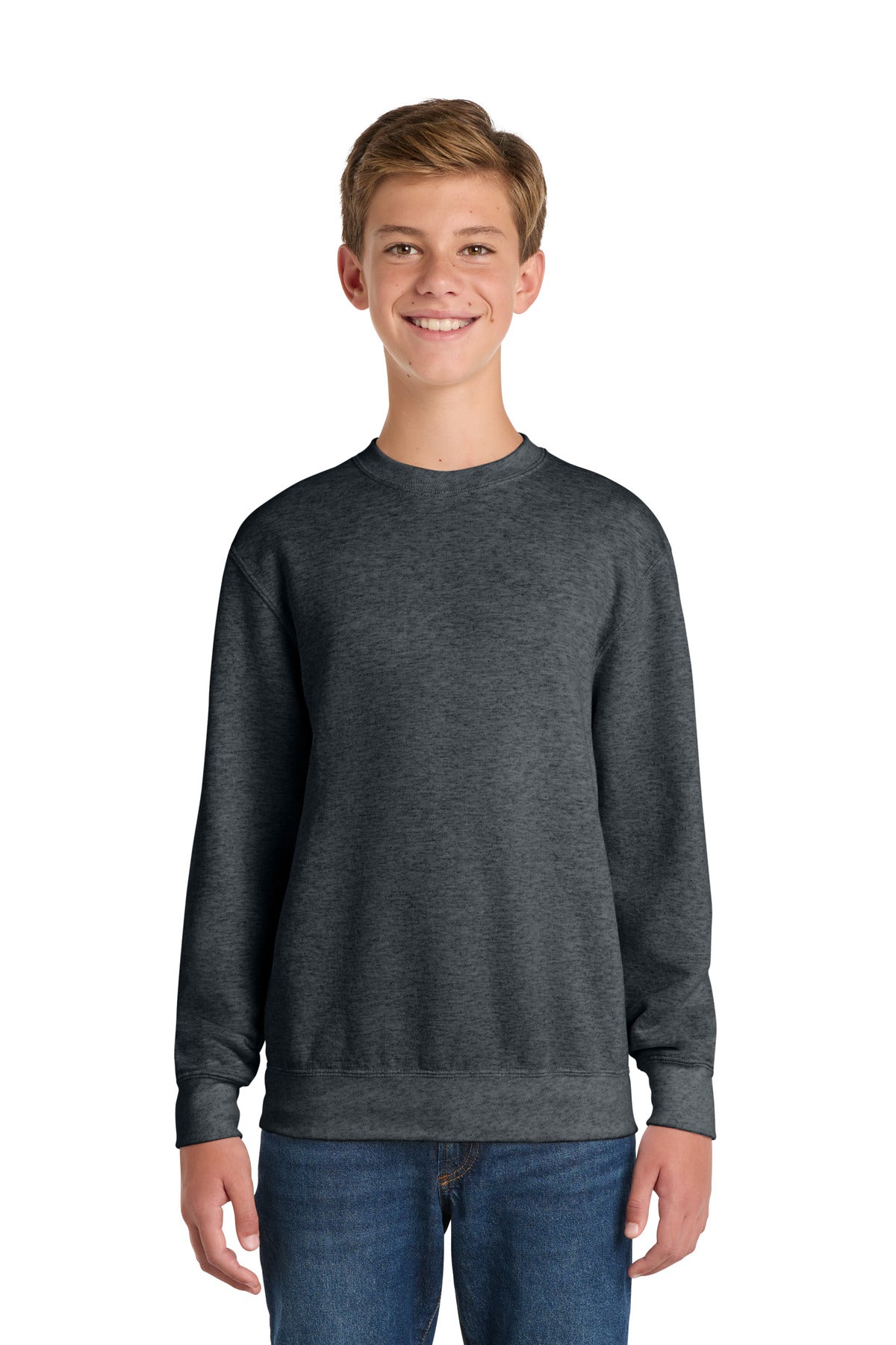 Port & Co Youth Core Fleece Crewneck Sweatshirt PC78Y