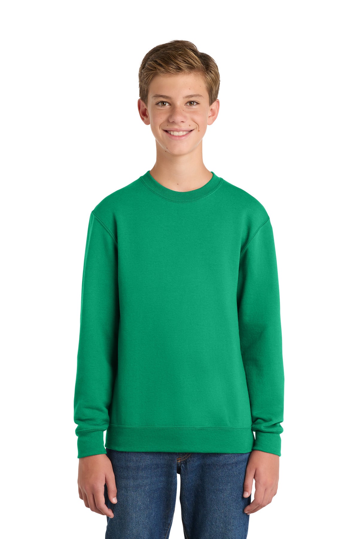 Port & Co Youth Core Fleece Crewneck Sweatshirt PC78Y