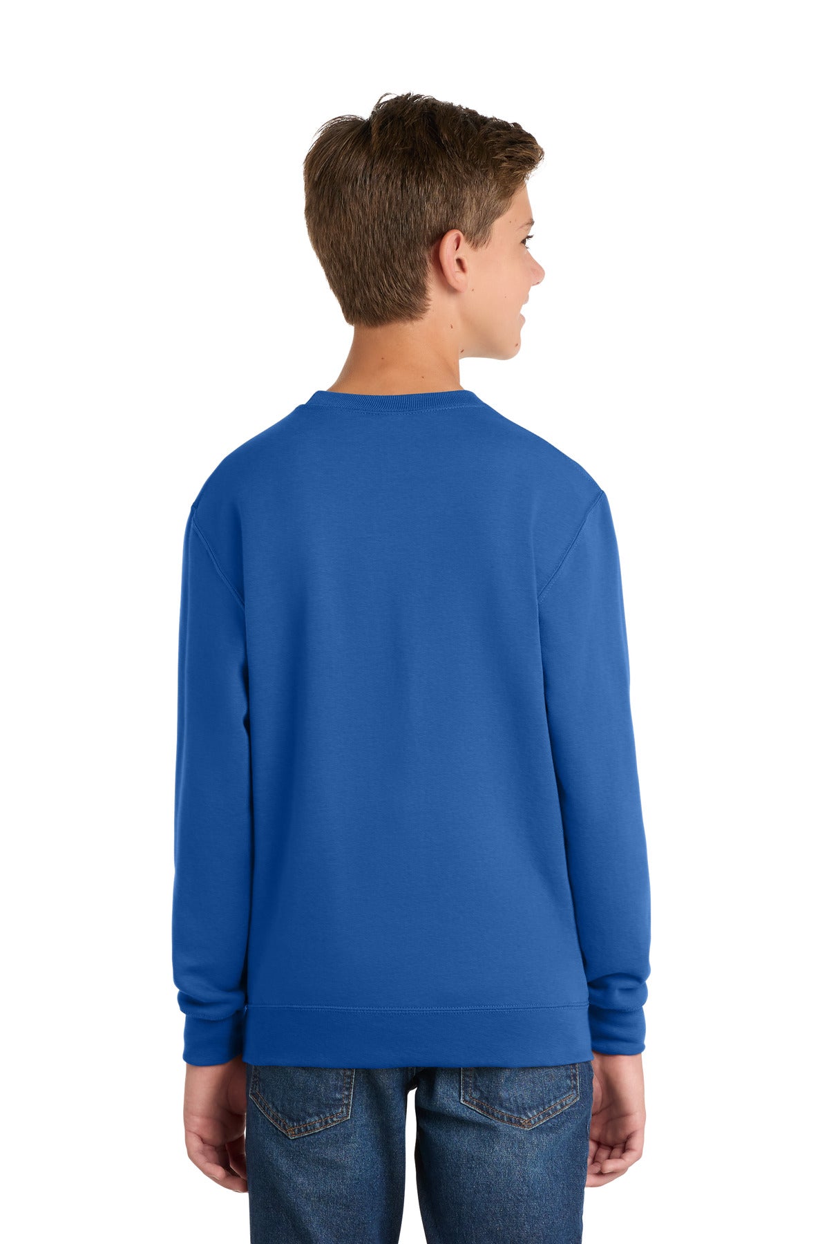 Port & Co Youth Core Fleece Crewneck Sweatshirt PC78Y