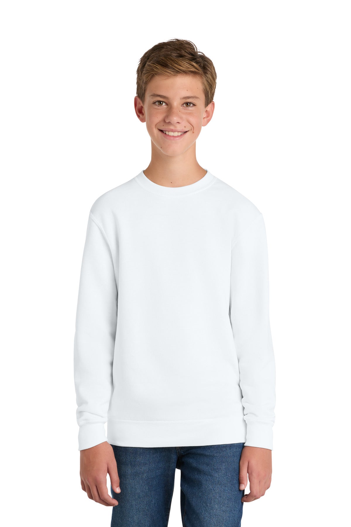 Port & Co Youth Core Fleece Crewneck Sweatshirt PC78Y