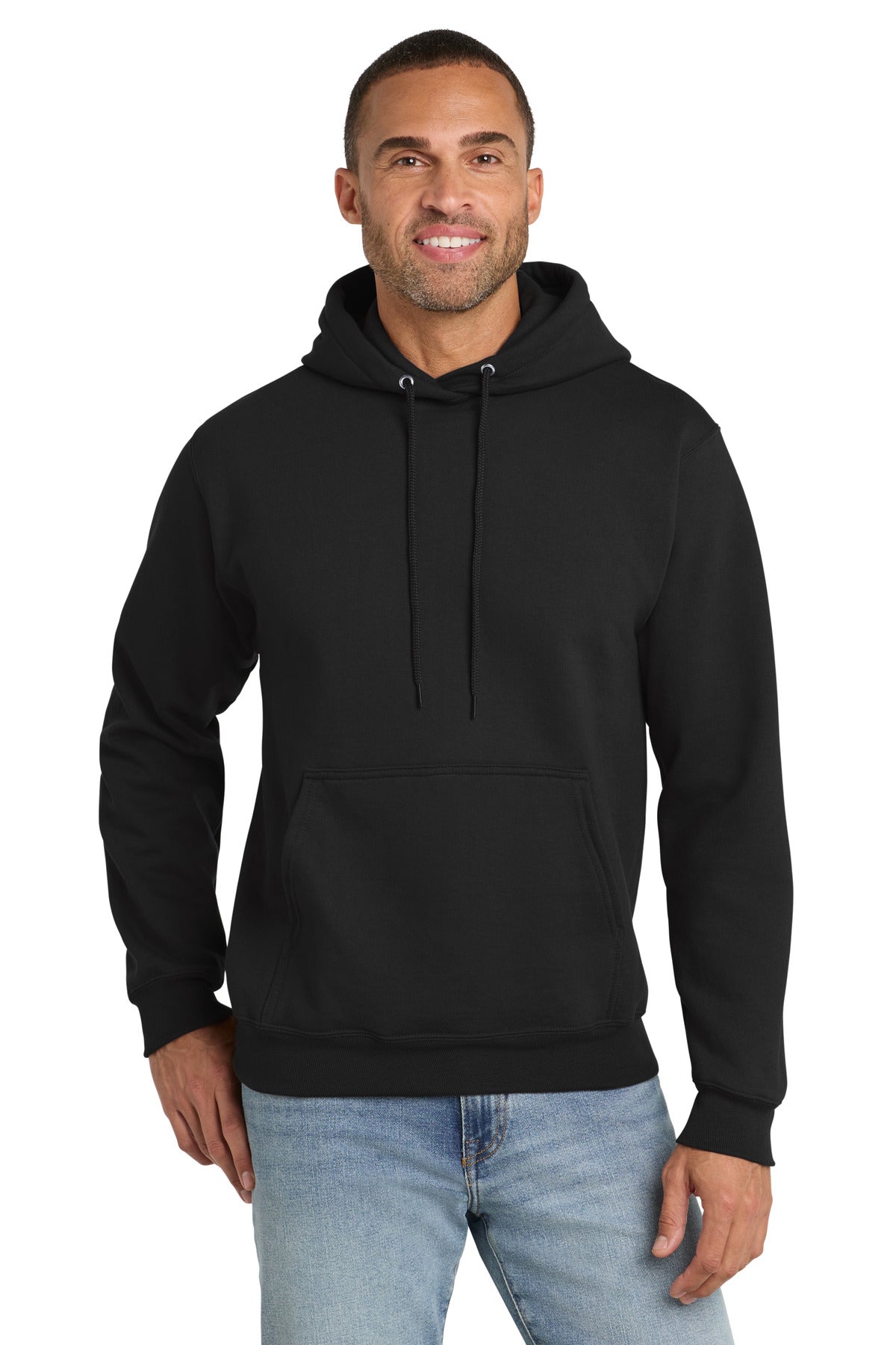 Port & Co Essential Fleece Pullover Hooded Sweatshirt. PC90H