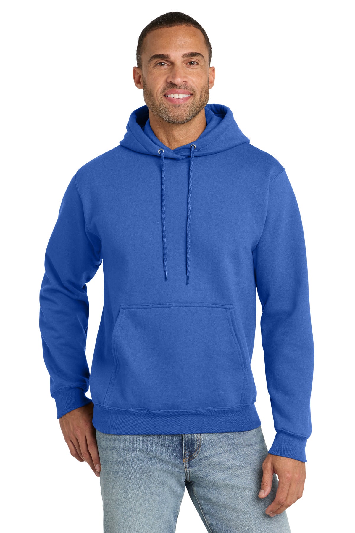 Port & Co Essential Fleece Pullover Hooded Sweatshirt. PC90H