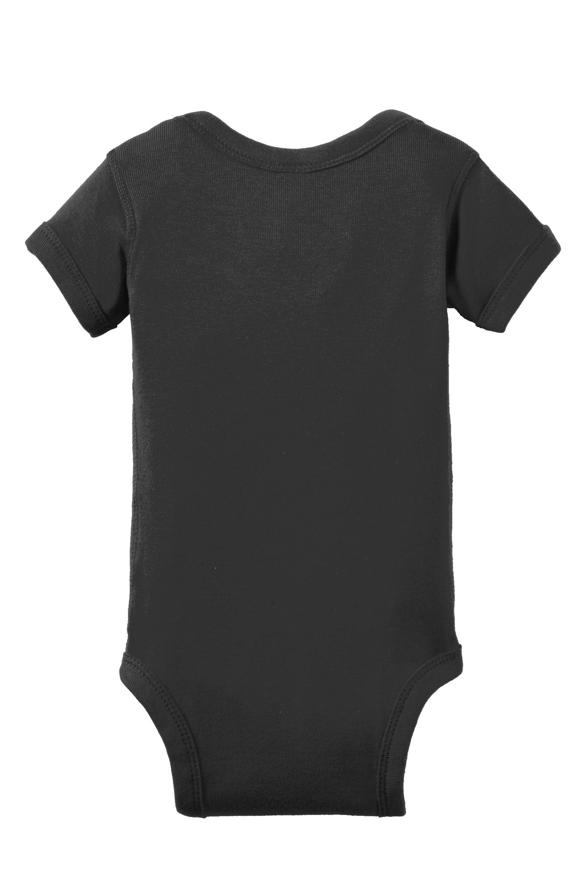 Rabbit Skins Infant Short Sleeve Baby Rib Bodysuit. RS4400