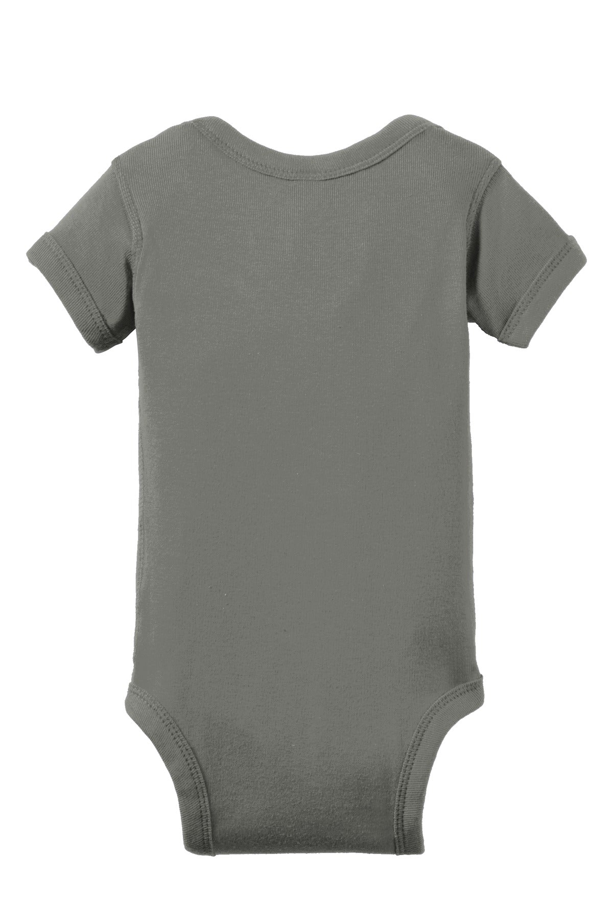 Rabbit Skins Infant Short Sleeve Baby Rib Bodysuit. RS4400