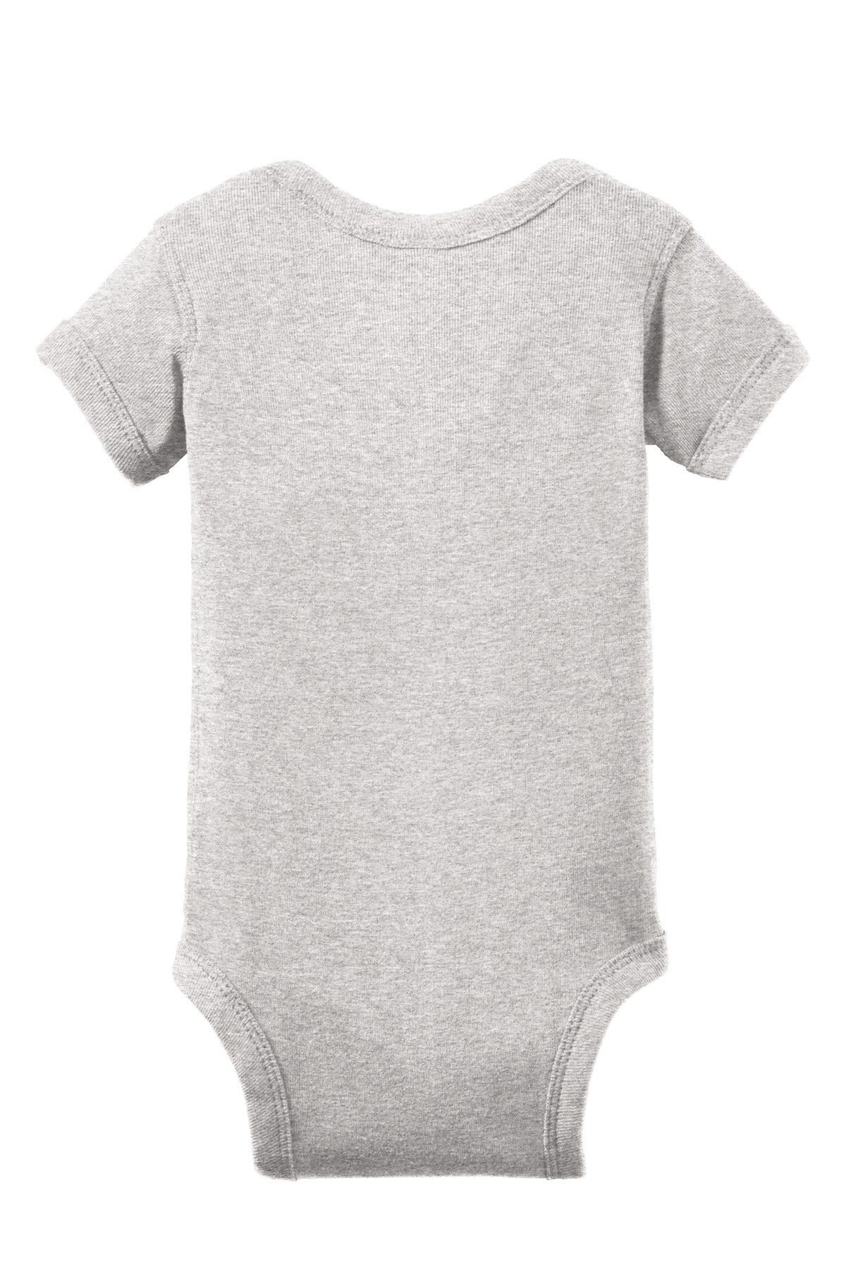 Rabbit Skins Infant Short Sleeve Baby Rib Bodysuit. RS4400