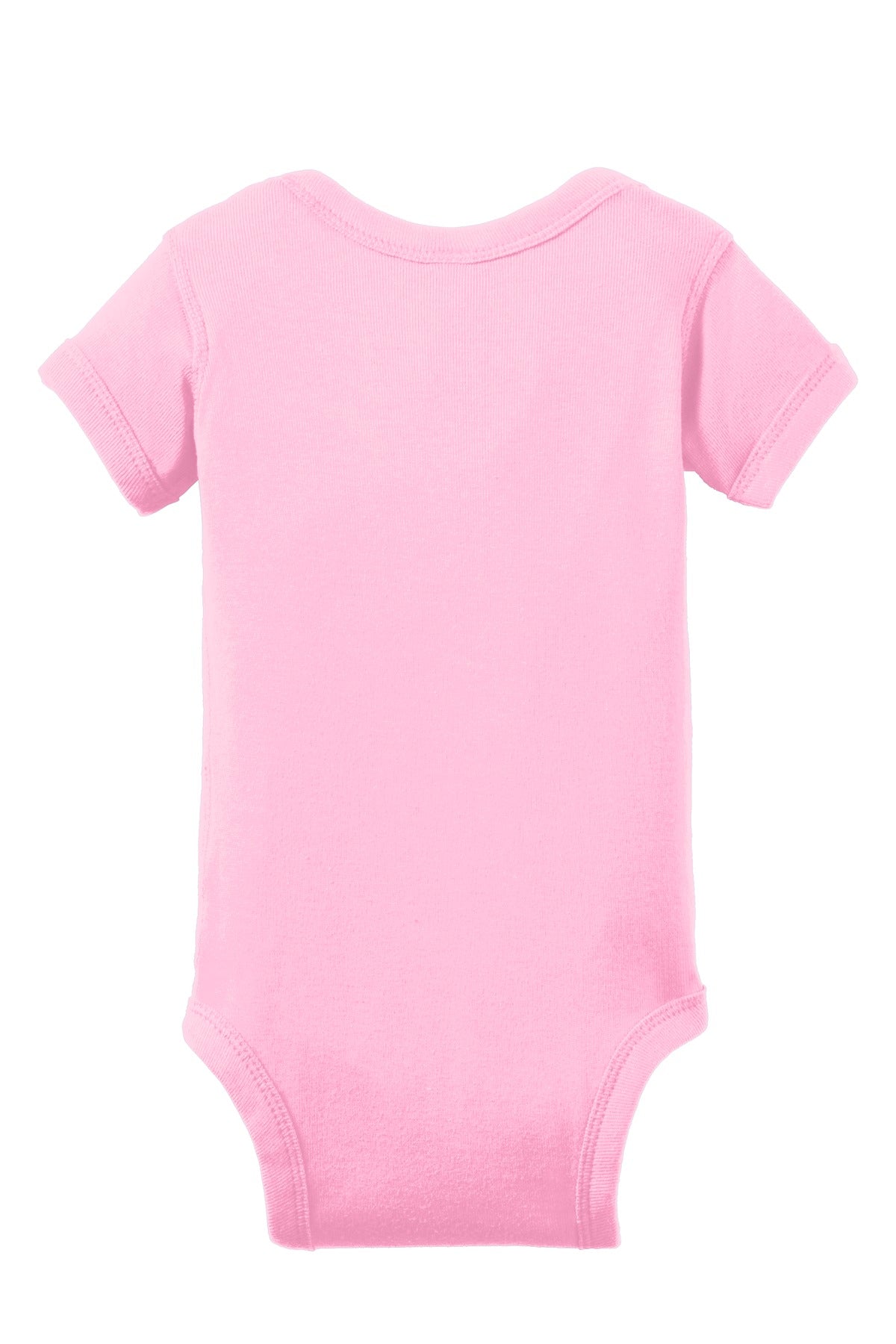 Rabbit Skins Infant Short Sleeve Baby Rib Bodysuit. RS4400