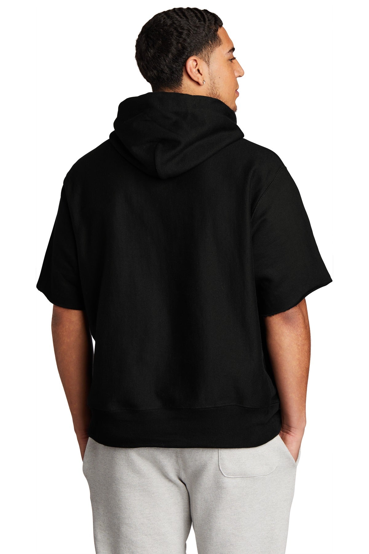 Champion Reverse Weave Short Sleeve Hooded Sweatshirt S101SS
