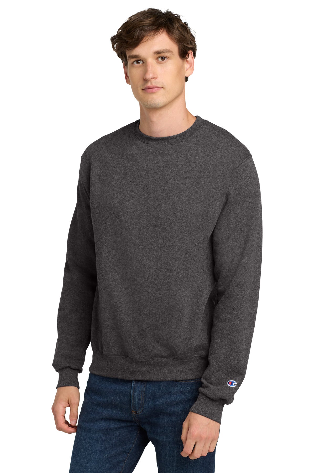 Champion Powerblend Crewneck Sweatshirt. S6000