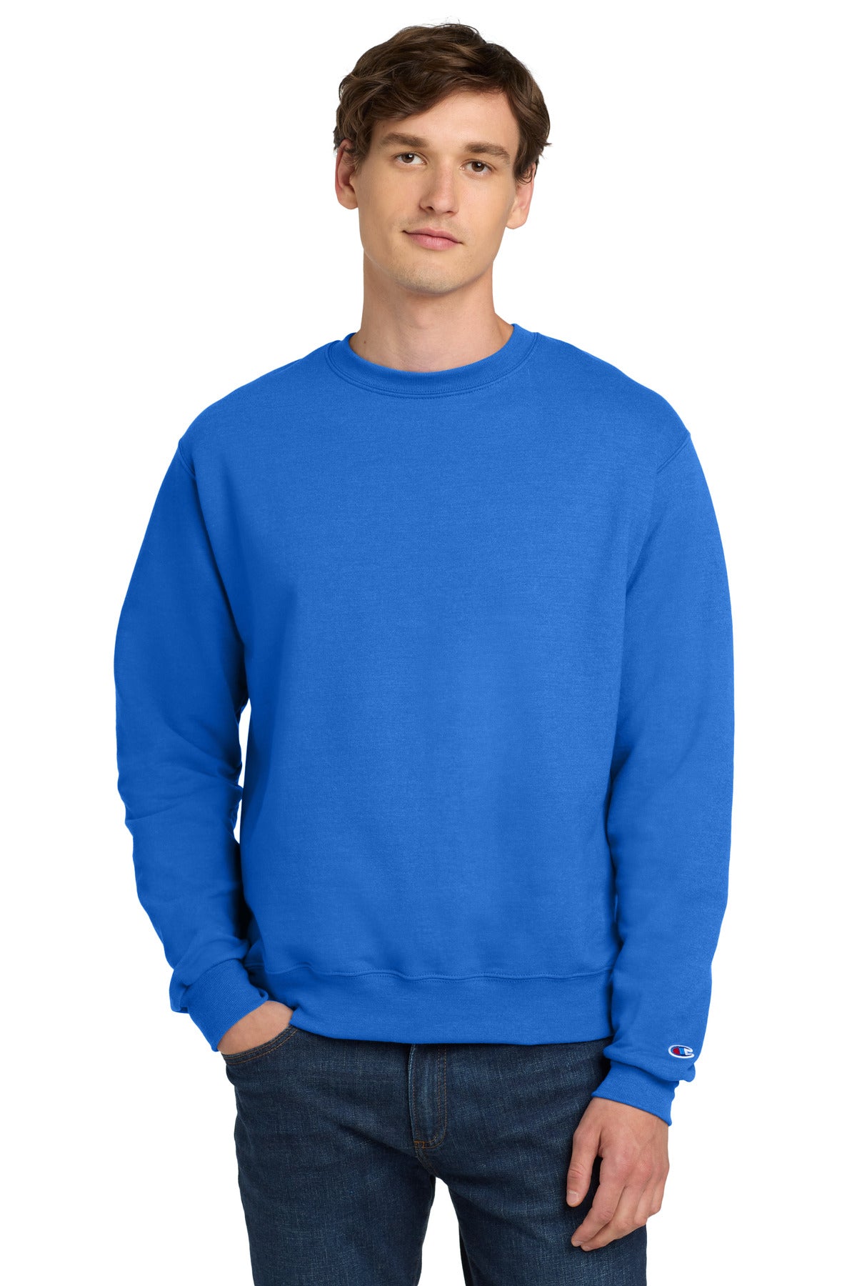 Champion Powerblend Crewneck Sweatshirt. S6000