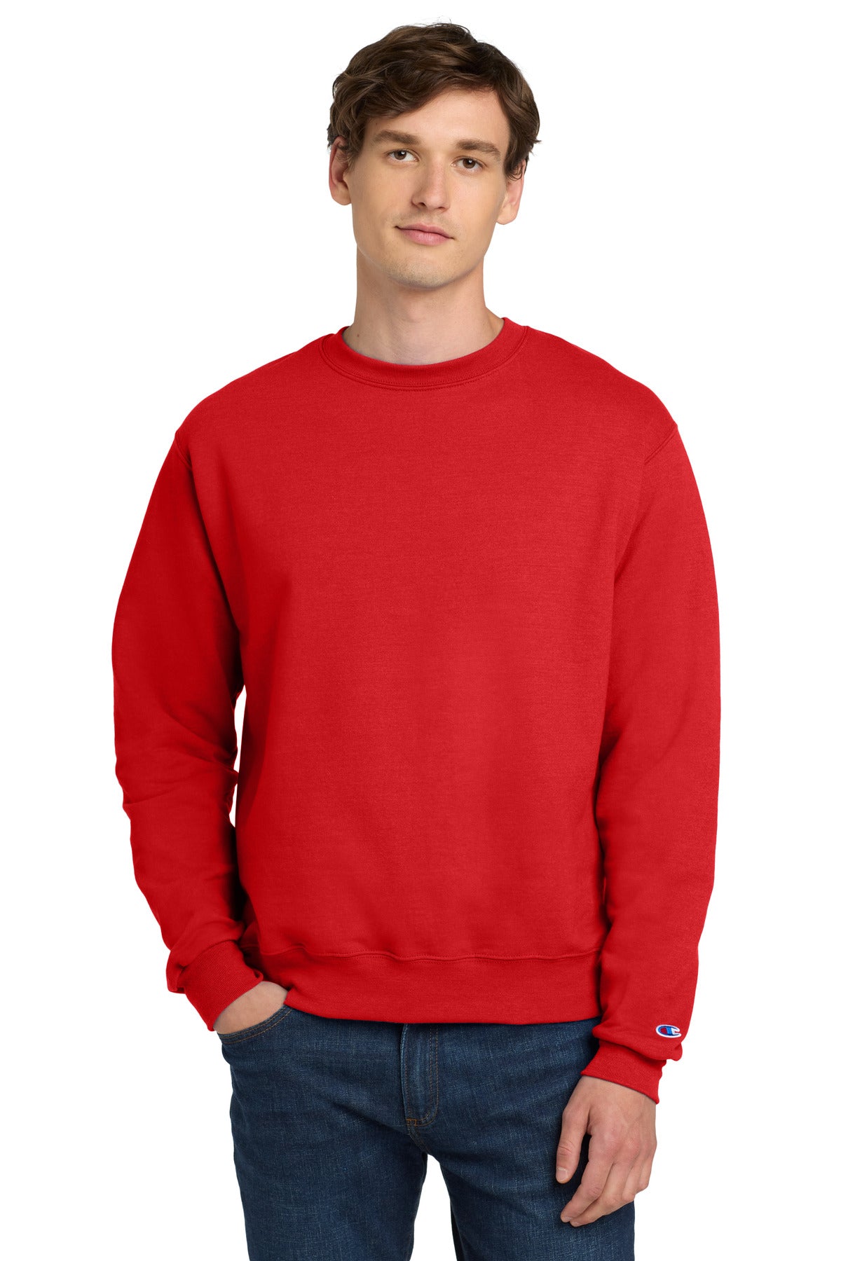 Champion Powerblend Crewneck Sweatshirt. S6000