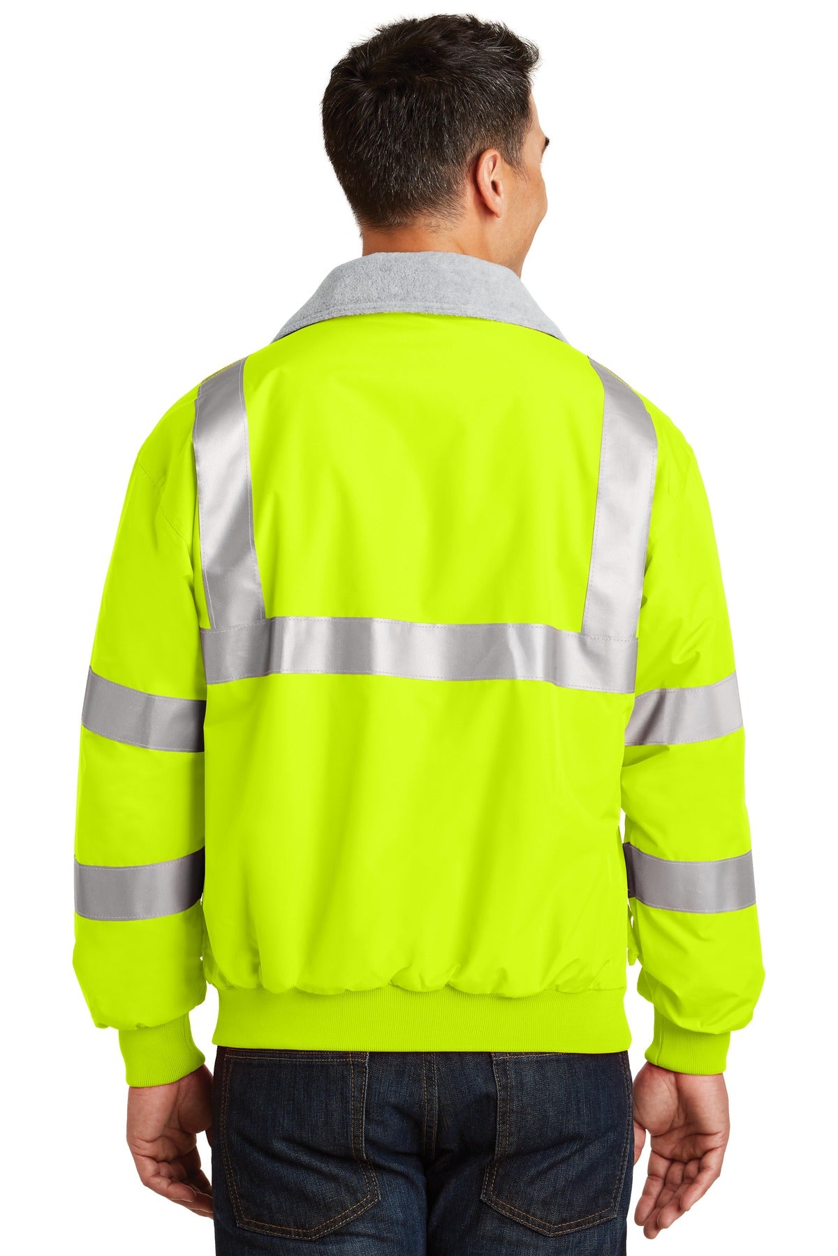Port Authority Enhanced Visibility Challenger Jacket with Reflective Taping. SRJ754