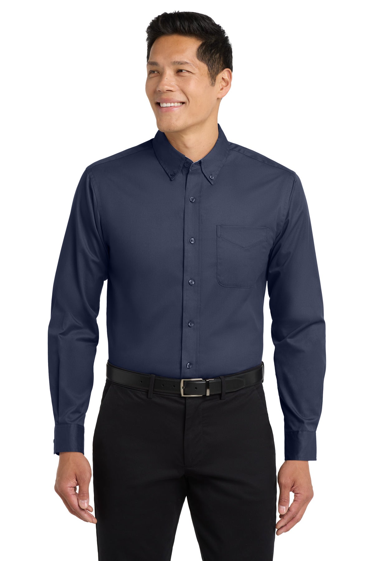 Port Authority Tall Long Sleeve Easy Care Shirt. TLS608
