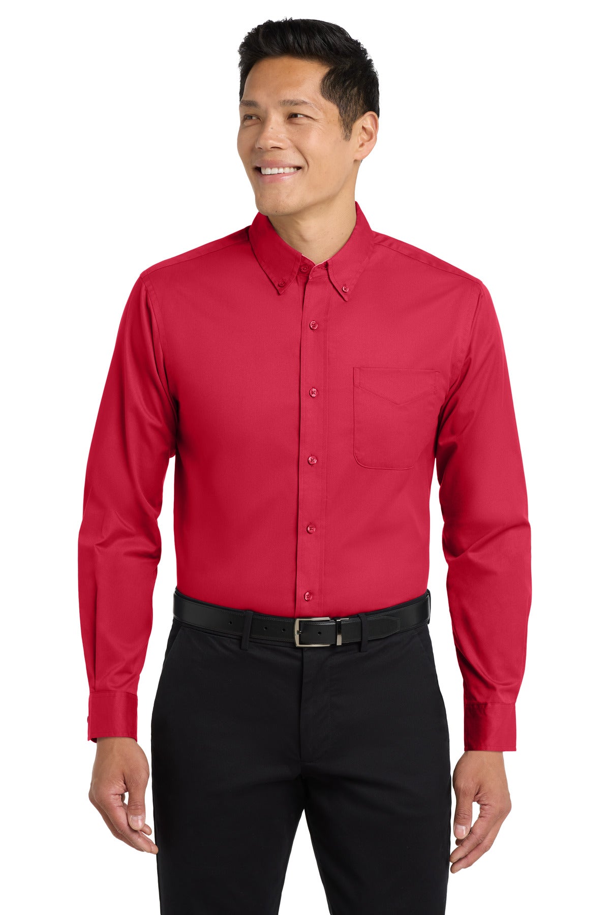 Port Authority Tall Long Sleeve Easy Care Shirt. TLS608
