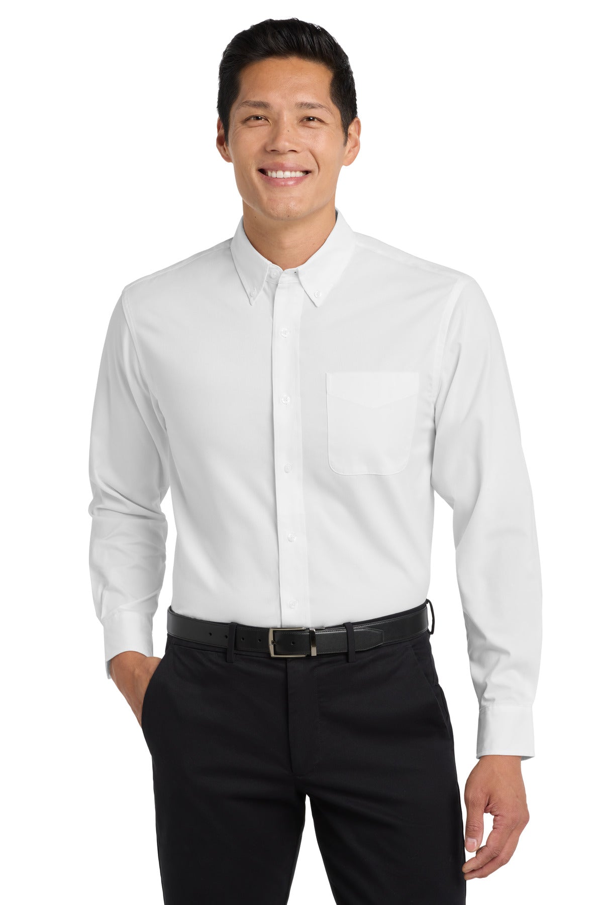 Port Authority Tall Long Sleeve Easy Care Shirt. TLS608