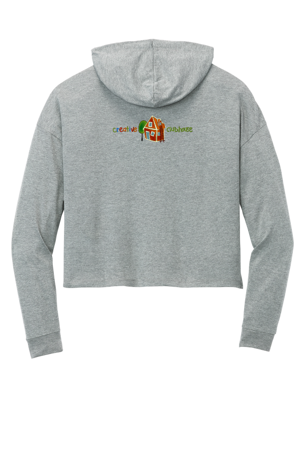 CC District® Women’s Perfect Tri® Midi Long Sleeve Hoodie (wrist and back prints)
