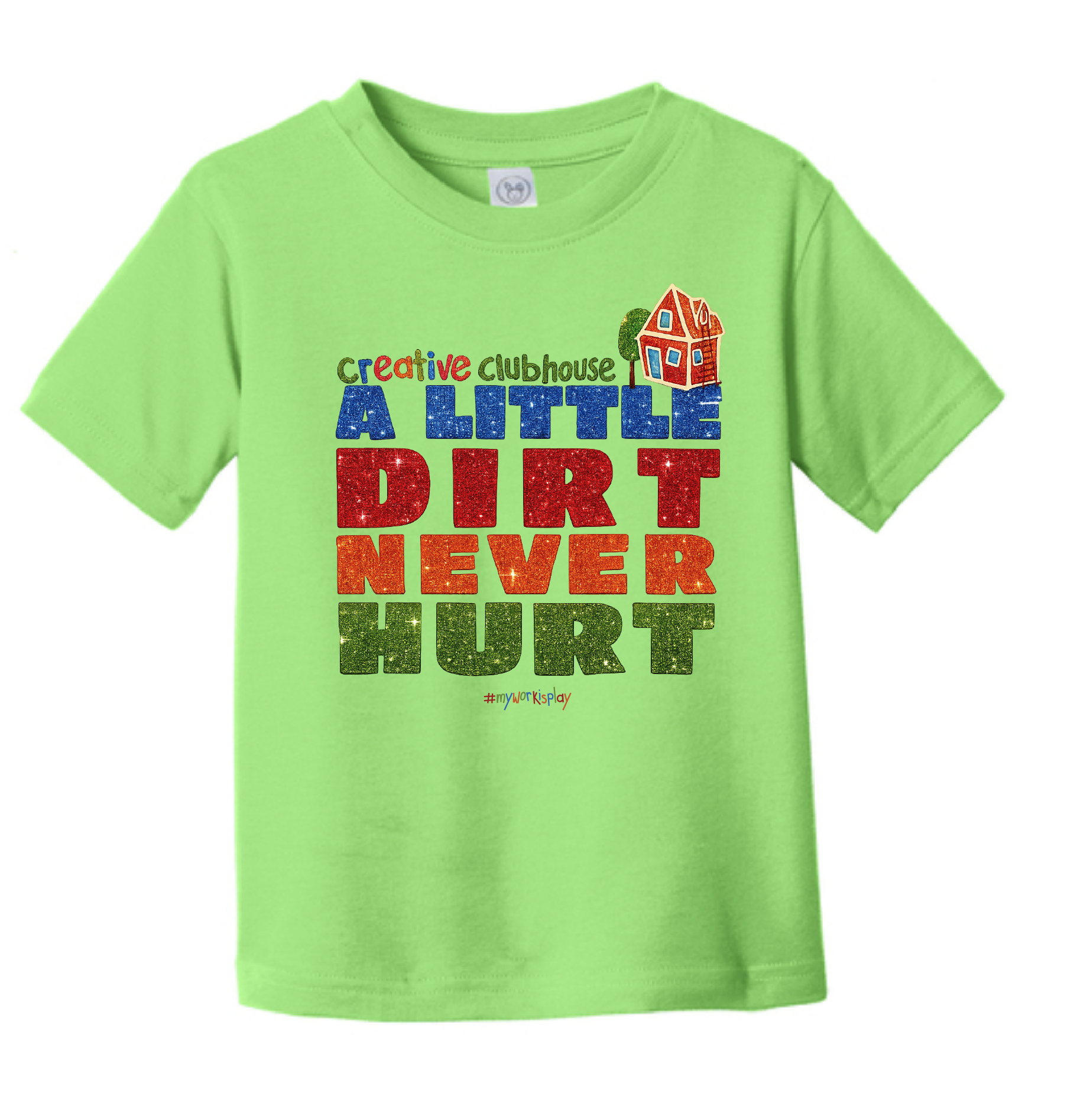 CC Glitter Toddler Tee - NEW!