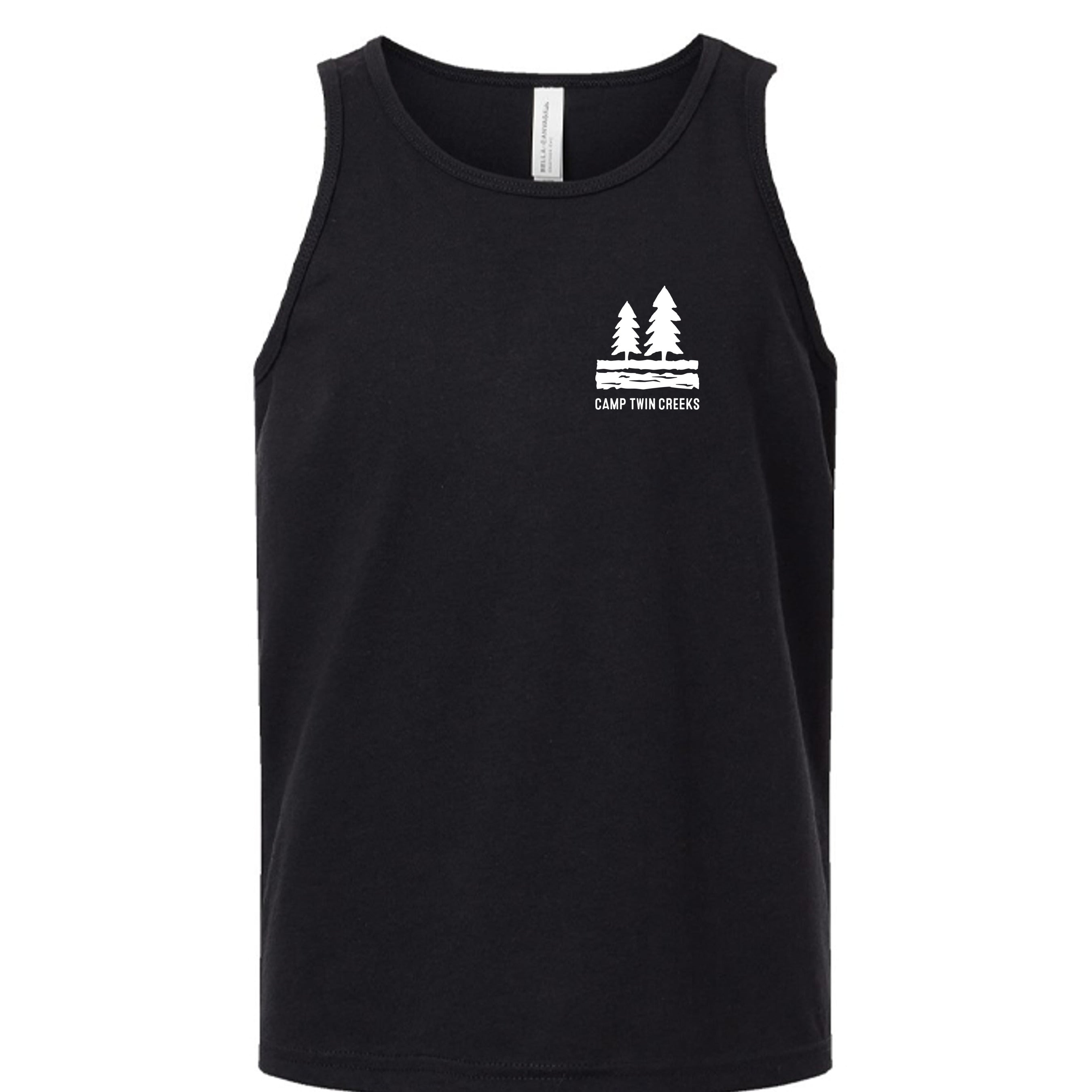 Solid Black Triblend - 3480YCV - FRONT