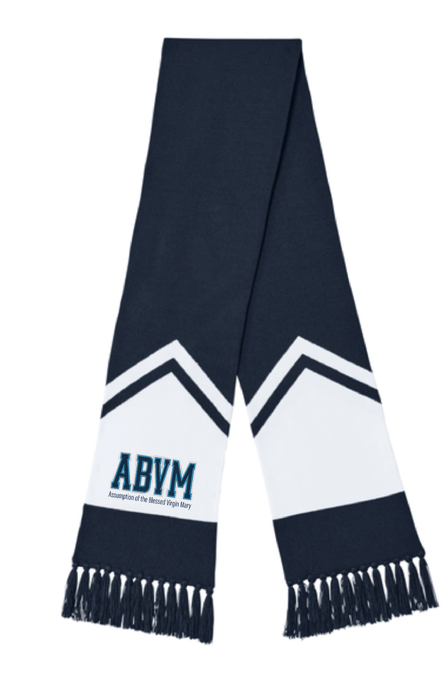 ABVM Embroidered Sport Tek Game Day Scarf