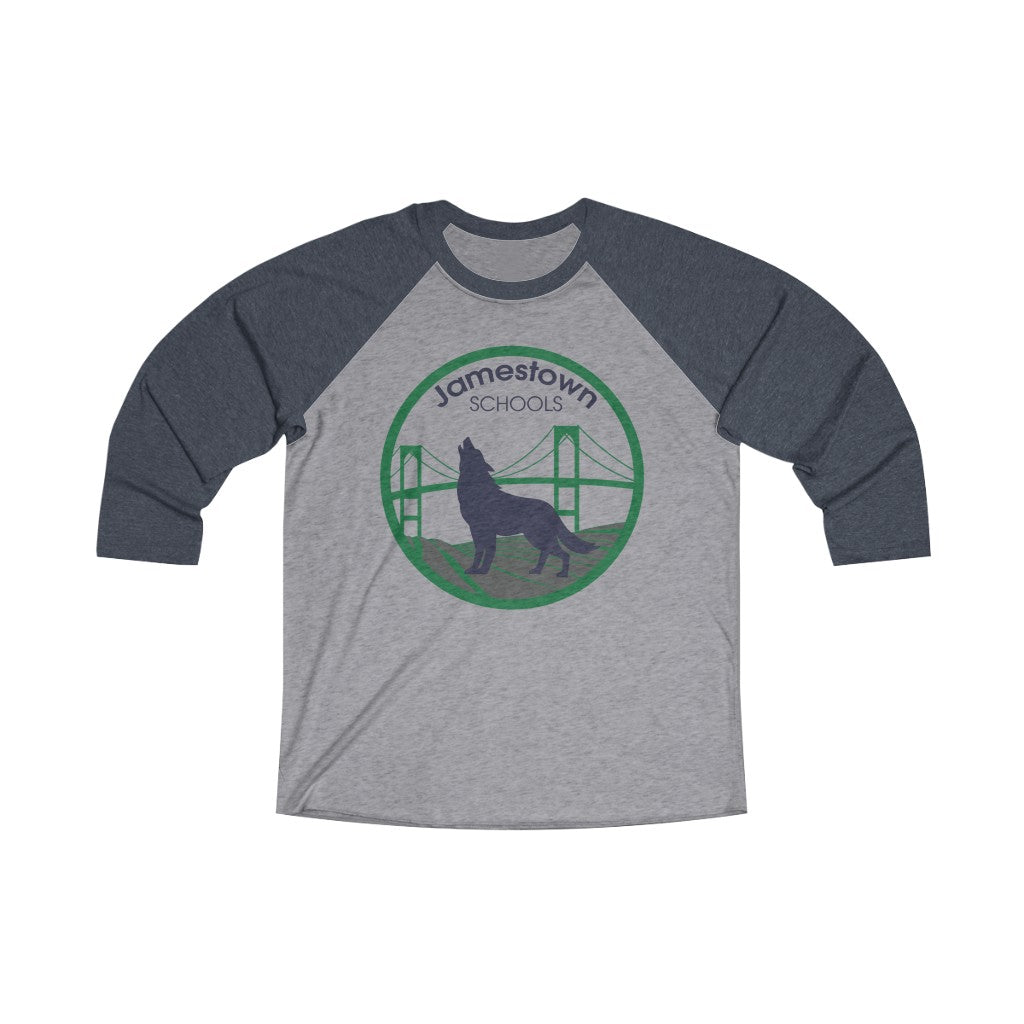 JS Unisex Tri-Blend 3/4 Raglan Tee