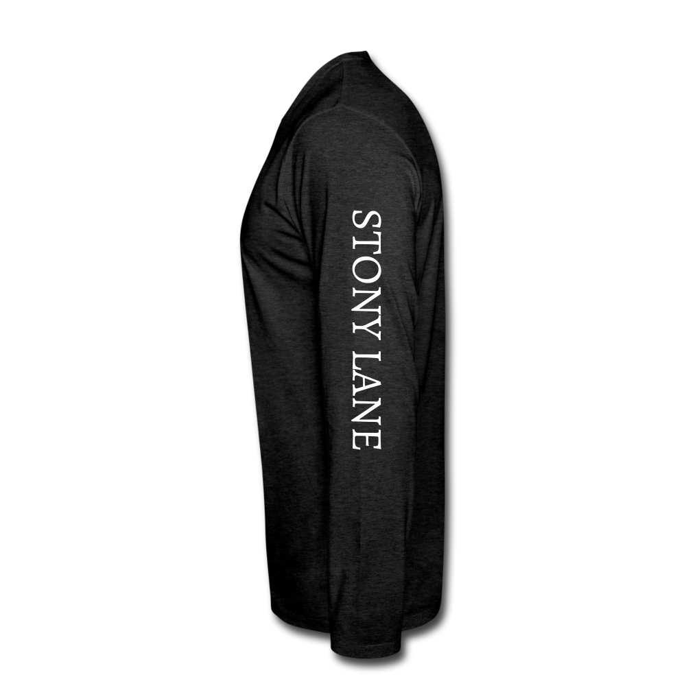 Men's Premium Long Sleeve T-Shirt - charcoal gray