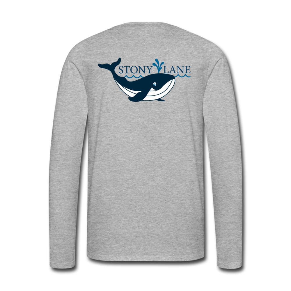 Men's Premium Long Sleeve T-Shirt - heather gray