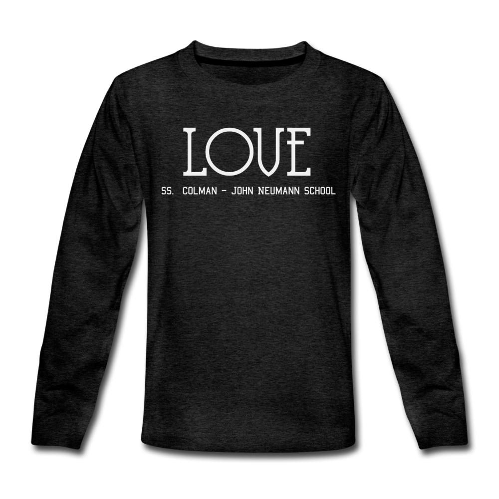 Kids' Premium Long Sleeve T-Shirt - charcoal grey