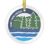 TC Creek Glass Ornaments