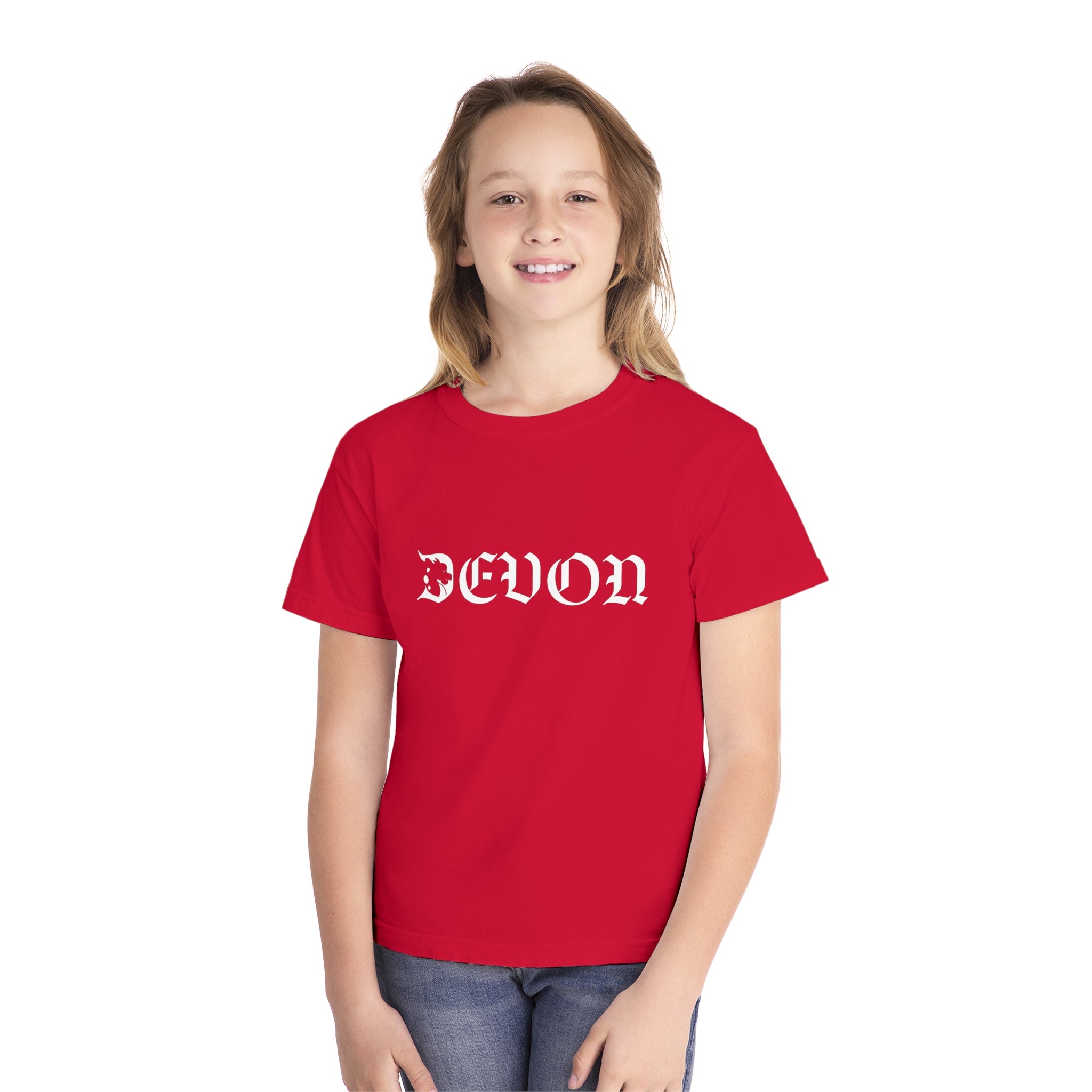 DE Oldstyle Sparky Youth Midweight Tee (Available in 12 Colors)