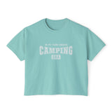 TC Women's Camping Era Boxy Tee (Available in 4 Colors)