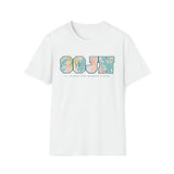 SCJN Pretty Palm Unisex Adult Softstyle T-Shirt