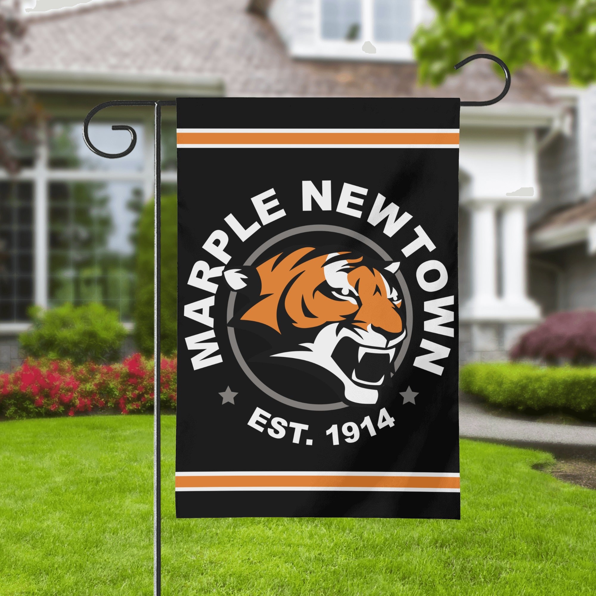 PH Marple Tigers Garden Flag