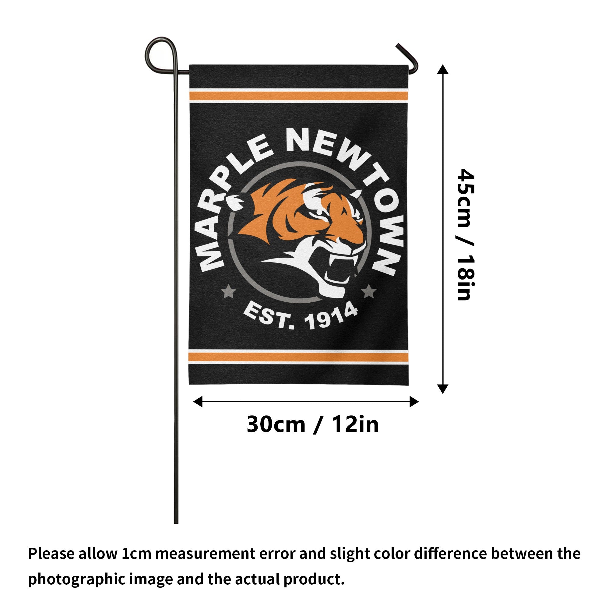 PH Marple Tigers Garden Flag