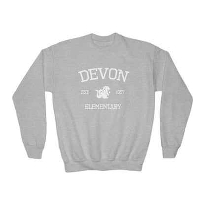 DE Distresses Youth Crewneck Sweatshirt