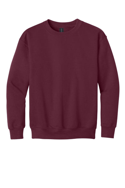 Gildan Youth Heavy Blend Crewneck Sweatshirt.  18000B
