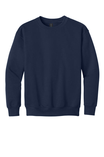 Gildan Youth Heavy Blend Crewneck Sweatshirt.  18000B