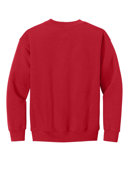 Gildan Youth Heavy Blend Crewneck Sweatshirt.  18000B