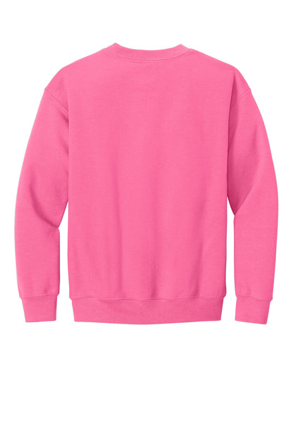 Gildan Youth Heavy Blend Crewneck Sweatshirt.  18000B
