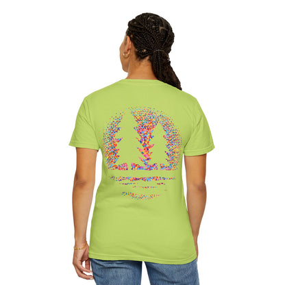 TC Adult Confetti front/back print (Available in 12 Colors)
