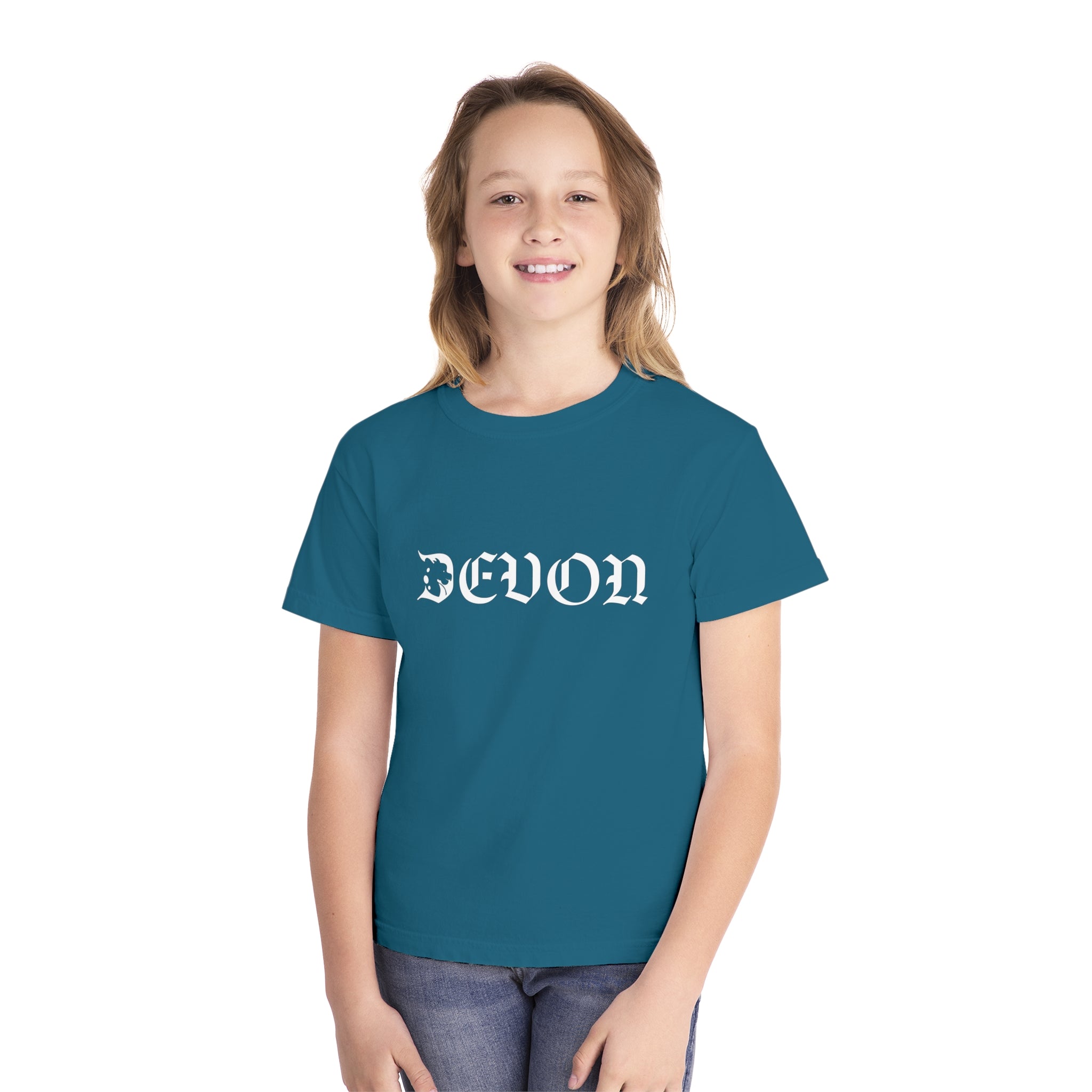 DE Oldstyle Sparky Youth Midweight Tee (Available in 12 Colors)