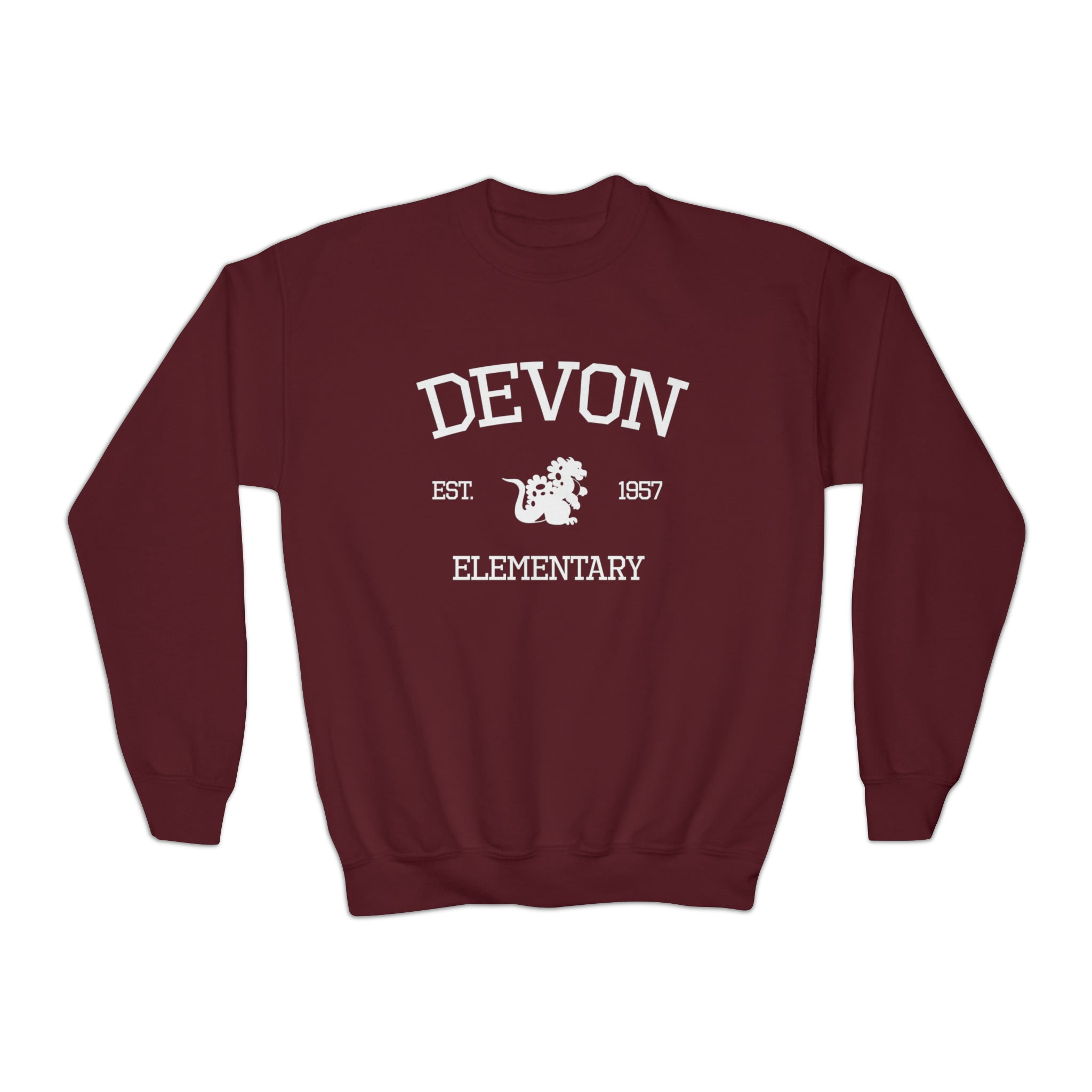 DE Distresses Youth Crewneck Sweatshirt